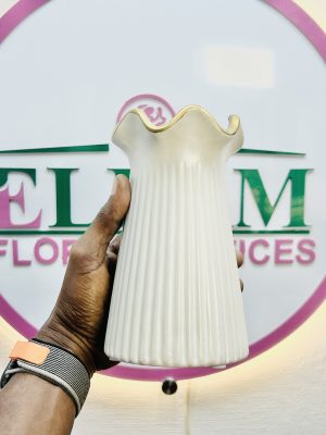 Ceramic Flatted Vase