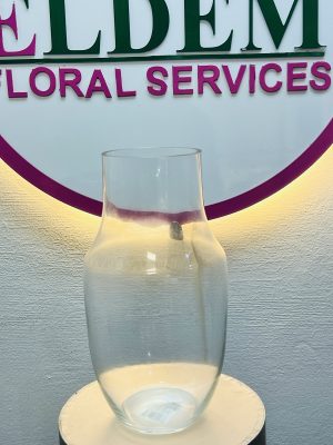 Superfest glass vase